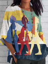 Hauts imprimés Black History  Femme